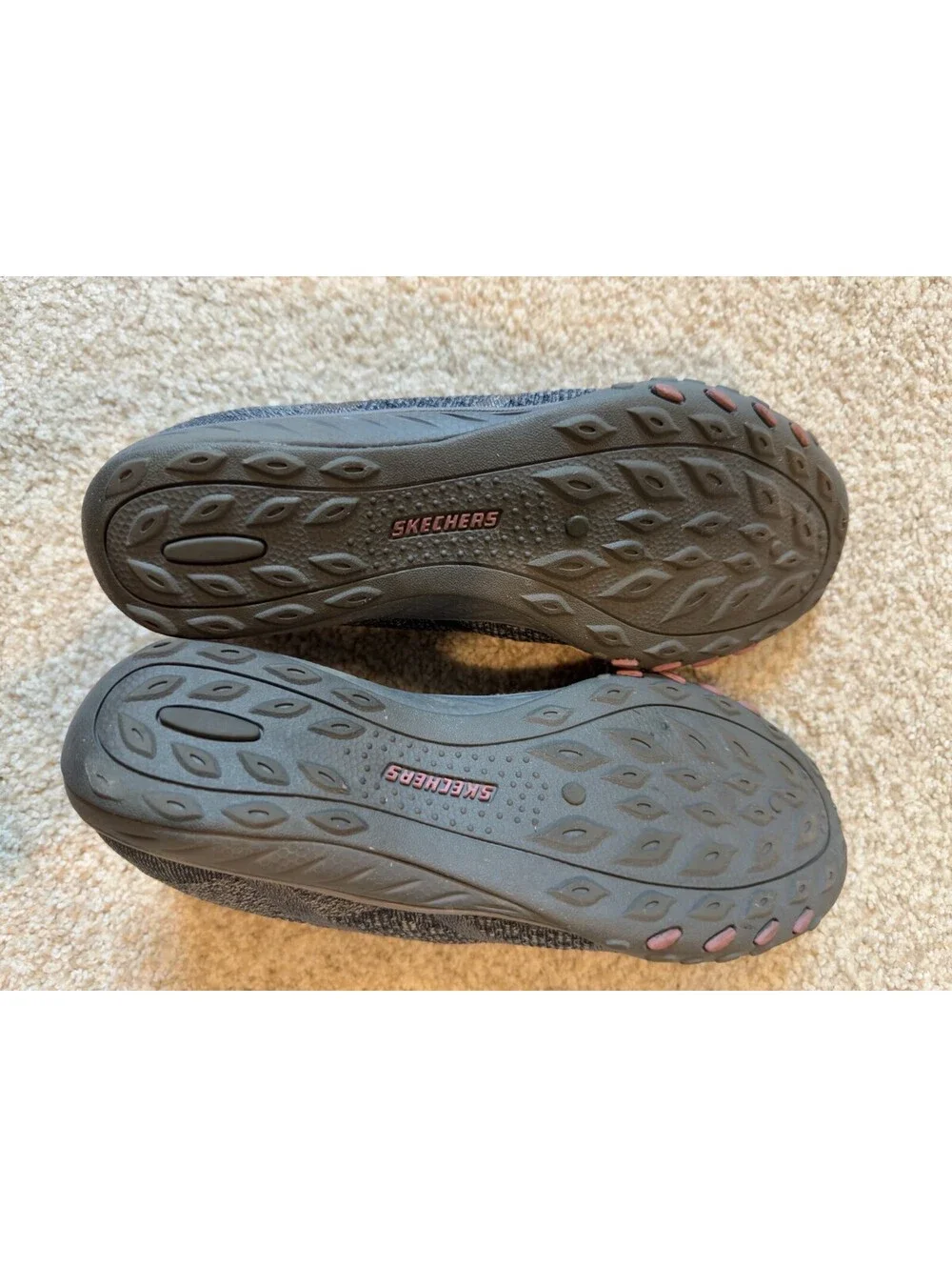 Skechers EZ Flex 3.0 Women's Size 9.5 Gray Memory Foam Slip On Walking Shoes